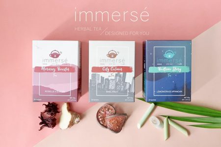 Herbal immersé tea collection launched